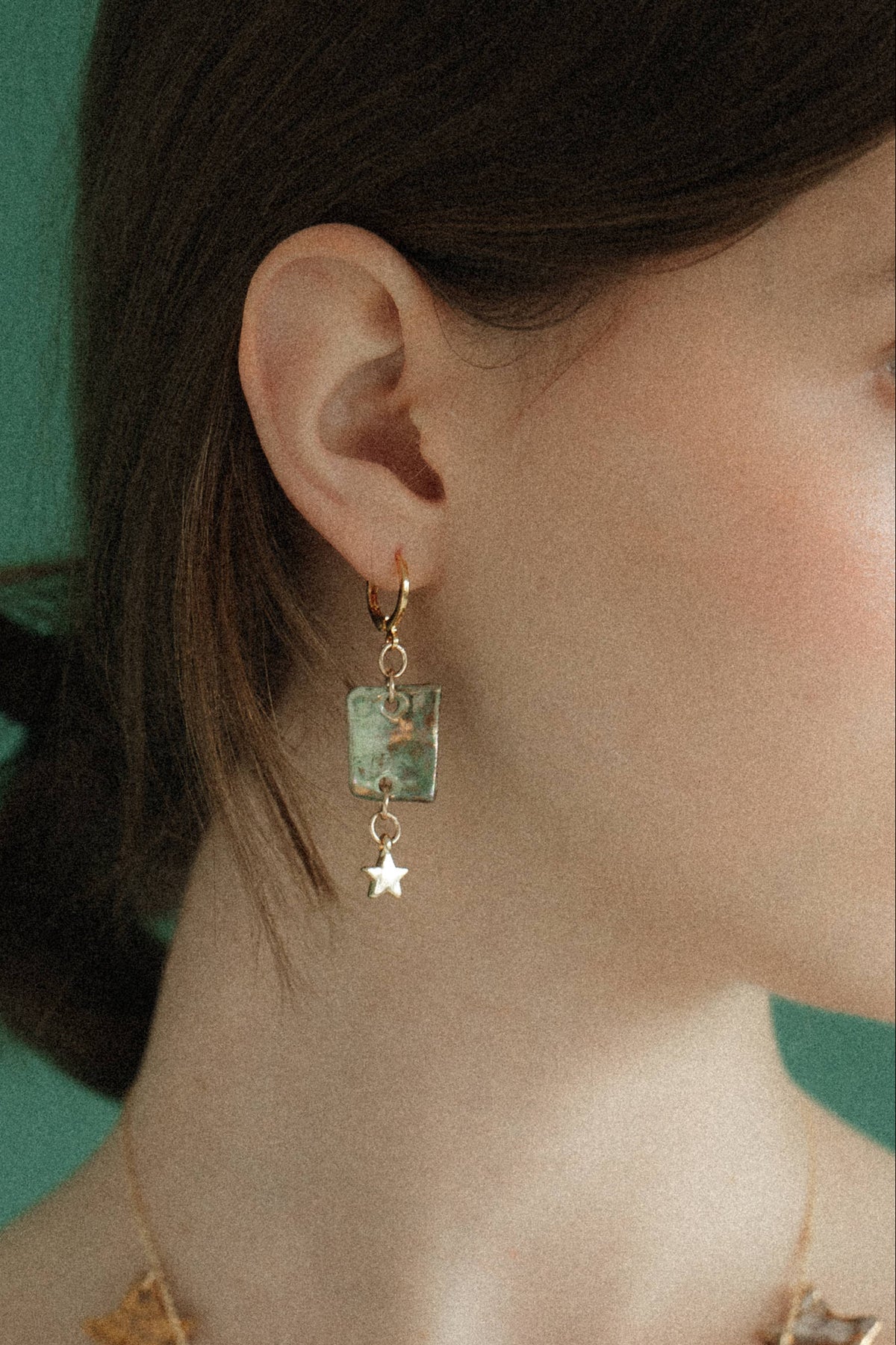 Crotalia Hoops - 18k Gold Plated