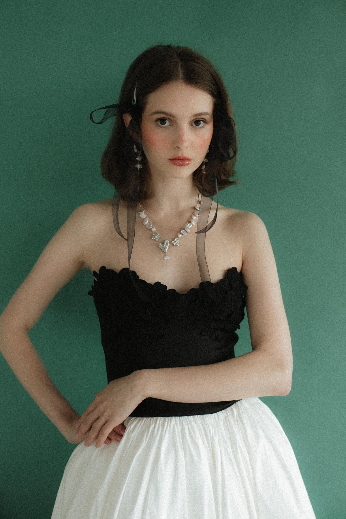 Sleepers Charm Necklace - Sterling Silver