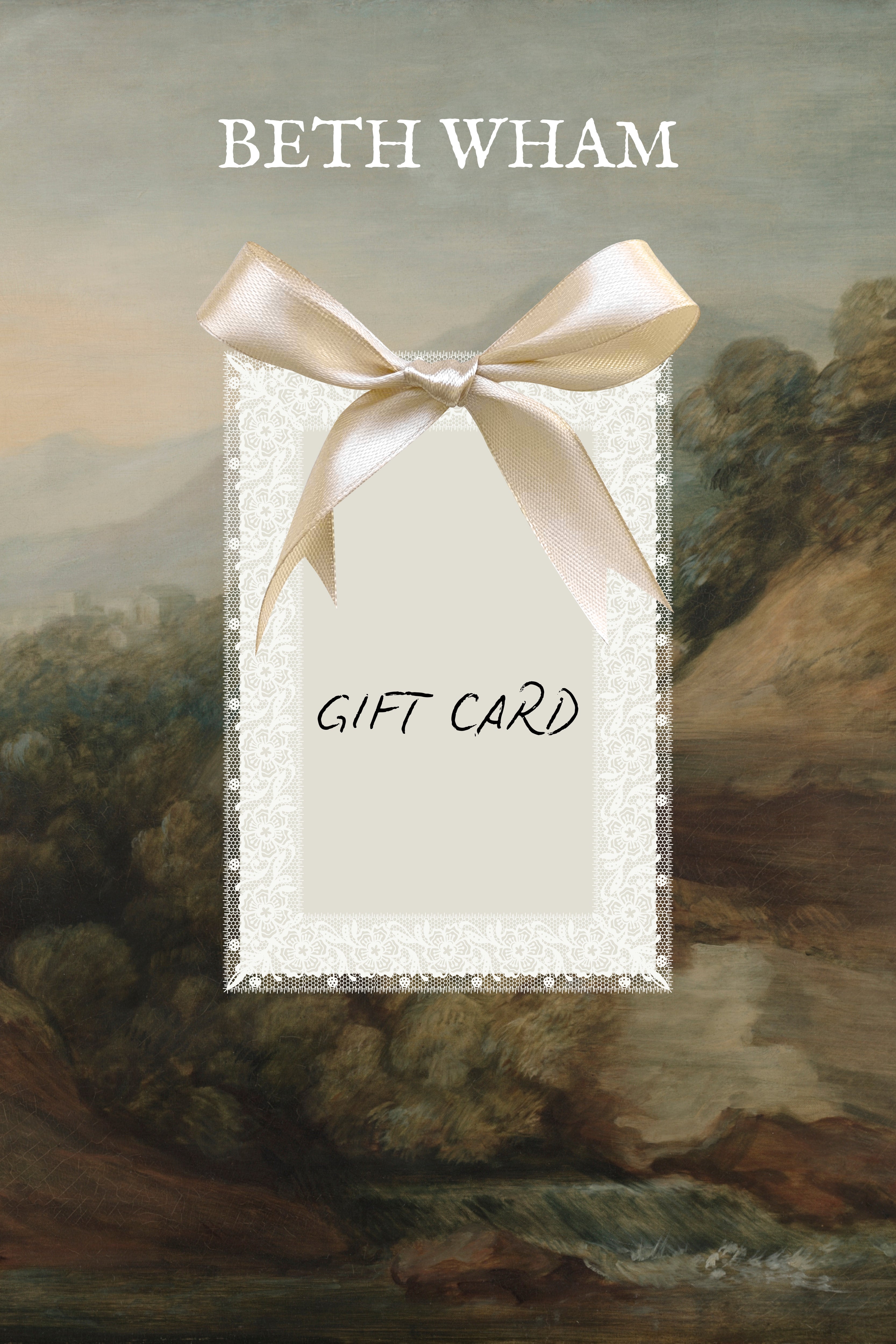 Beth Wham Gift Card