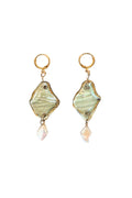Day Moon Earrings - 18k Gold Plated