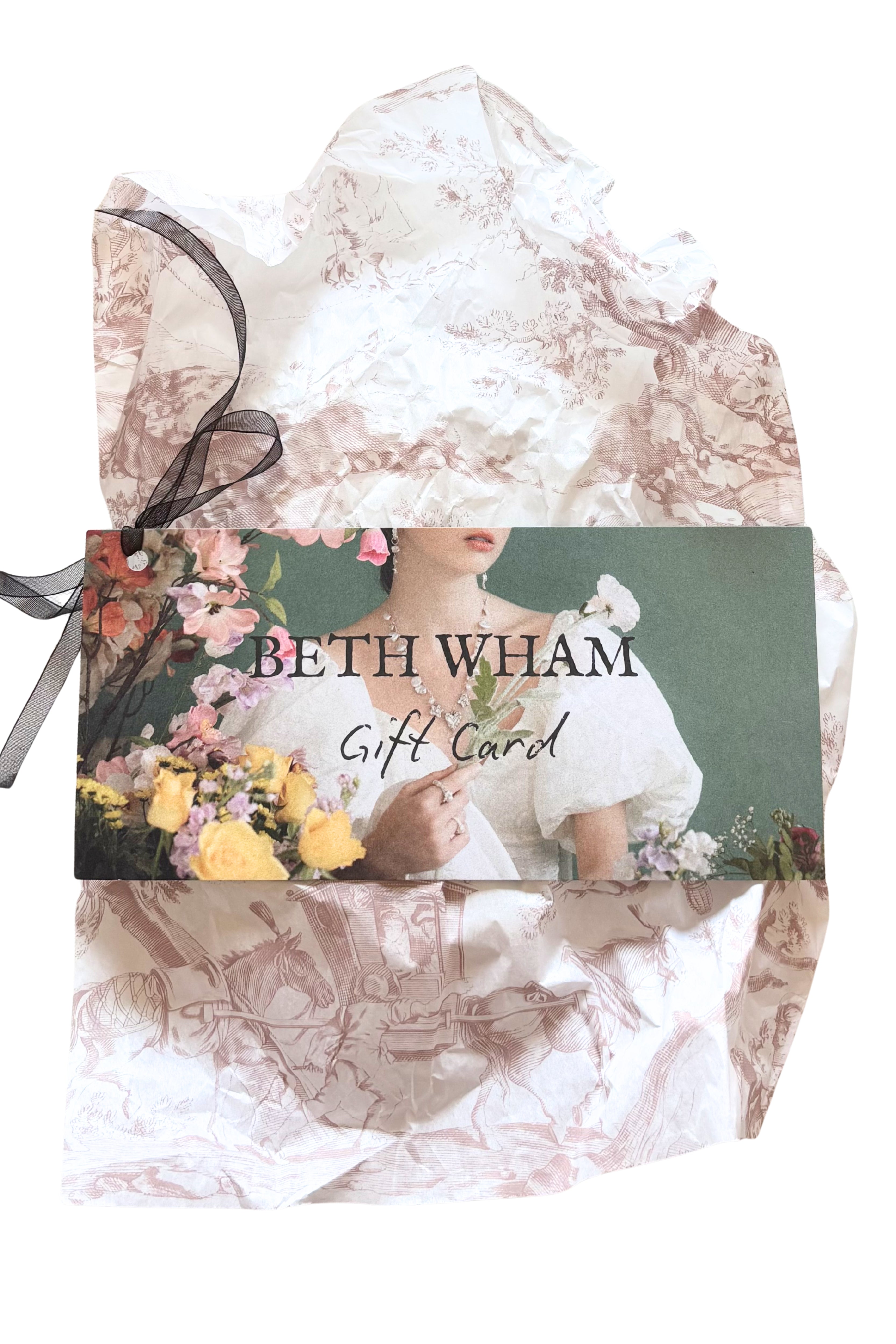 Beth Wham Gift Card